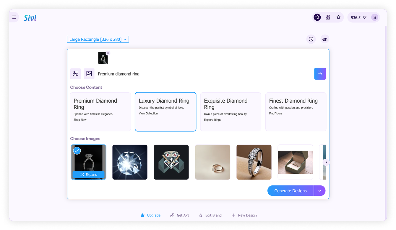 Edit content-Generated copy