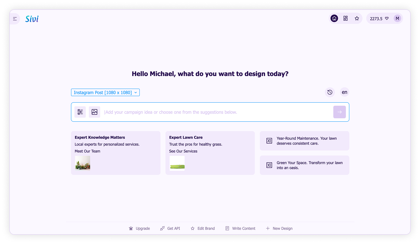 Prompt to design-Design details homepage