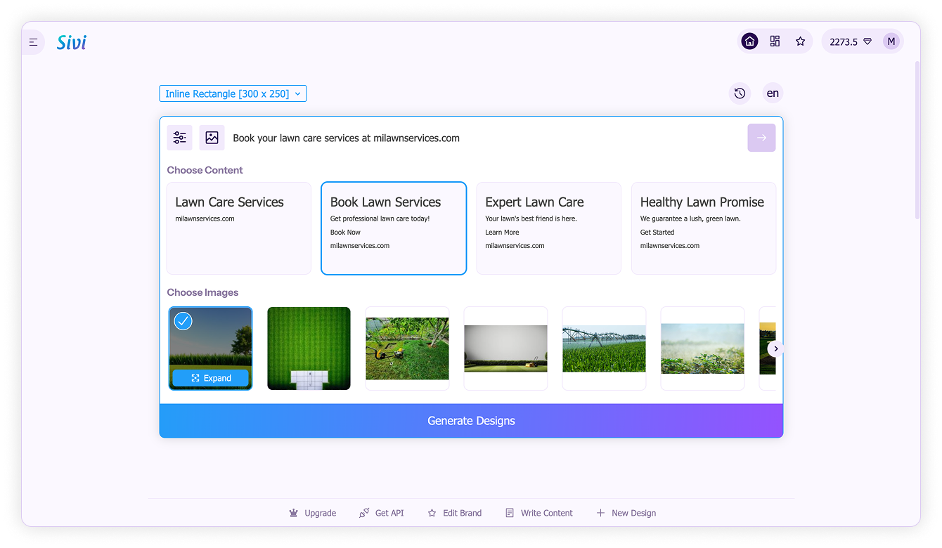 Prompt to design-AI image generation
