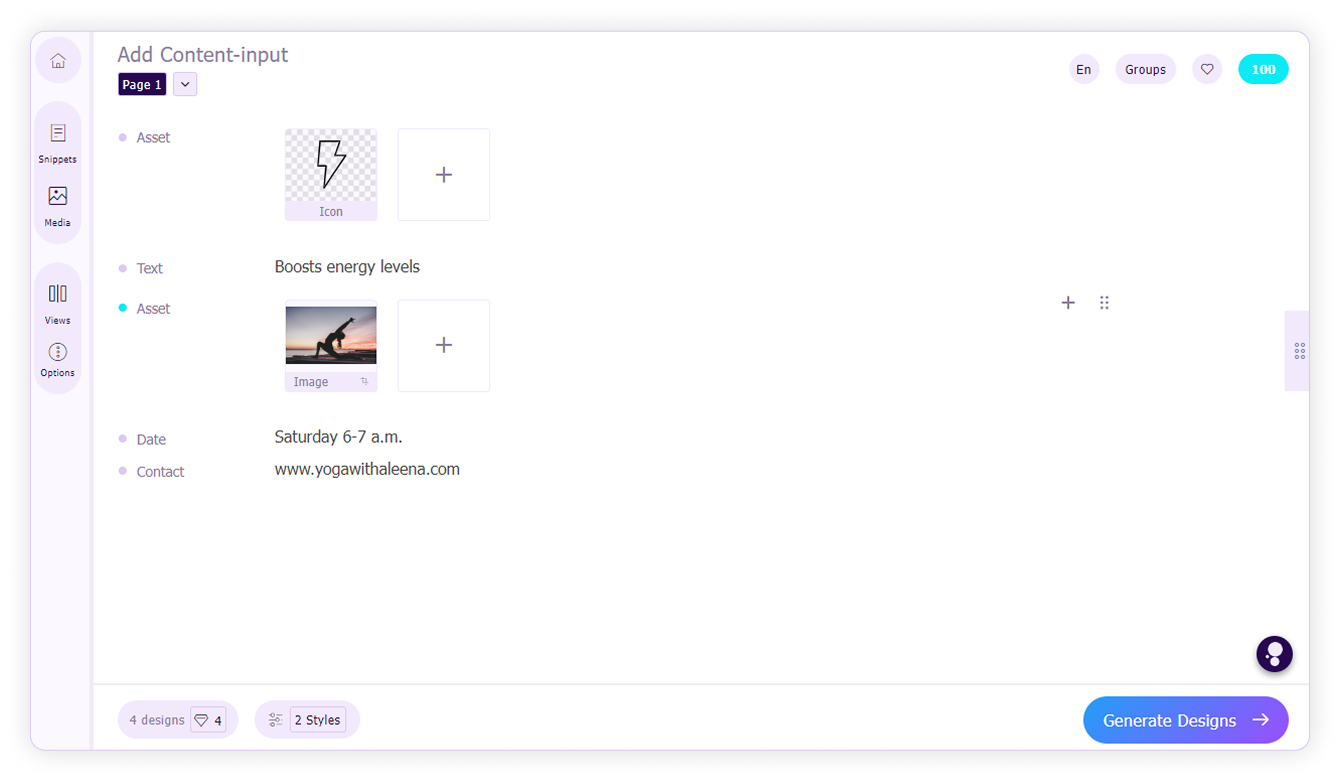 Highlight benefits-Add icons to highlight benefits
