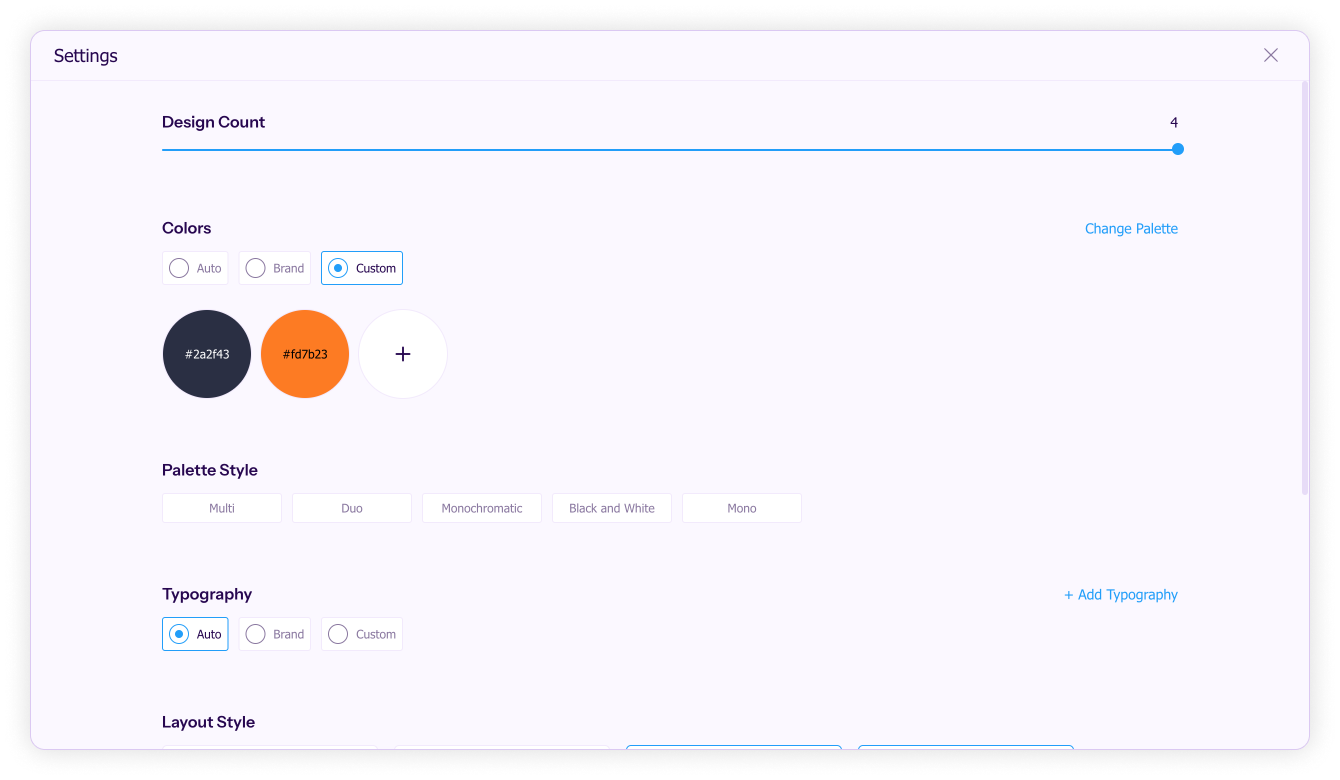 Adding colors and fonts-Add typography